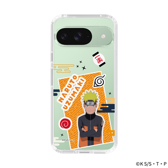 スリムプロテクションケース［ NARUTO -ナルト- 疾風伝 - ステッカー - うずまきナルト ］