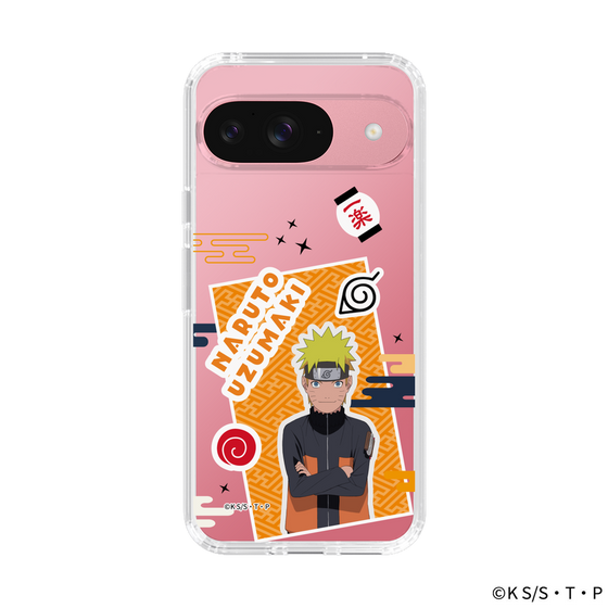 スリムプロテクションケース［ NARUTO -ナルト- 疾風伝 - ステッカー - うずまきナルト ］