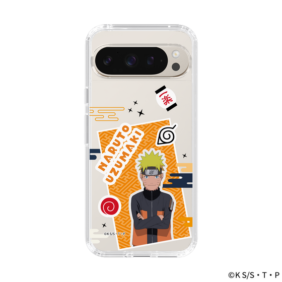 スリムプロテクションケース［ NARUTO-ナルト- 疾風伝 - ステッカー - うずまきナルト ］