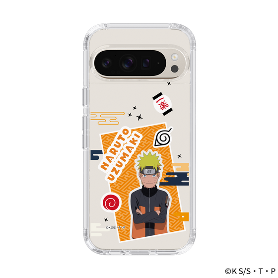 スリムプロテクションケース［ NARUTO-ナルト- 疾風伝 - ステッカー - うずまきナルト ］