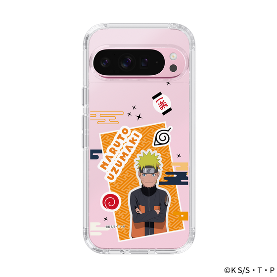 スリムプロテクションケース［ NARUTO -ナルト- 疾風伝 - ステッカー - うずまきナルト ］