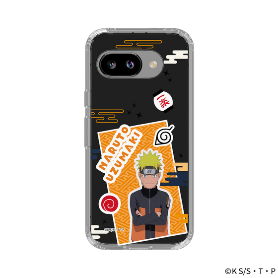 スリムプロテクションケース［ NARUTO -ナルト- 疾風伝 - ステッカー - うずまきナルト ］