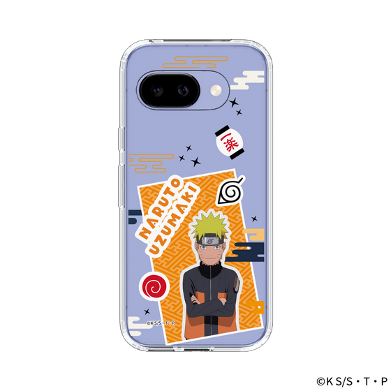 スリムプロテクションケース［ NARUTO -ナルト- 疾風伝 - ステッカー - うずまきナルト ］