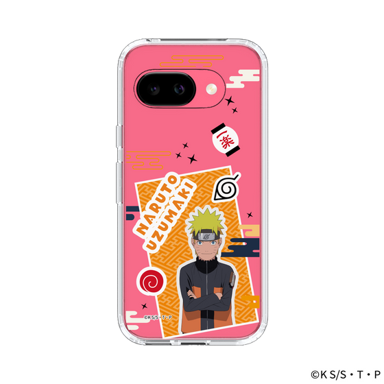スリムプロテクションケース［ NARUTO -ナルト- 疾風伝 - ステッカー - うずまきナルト ］