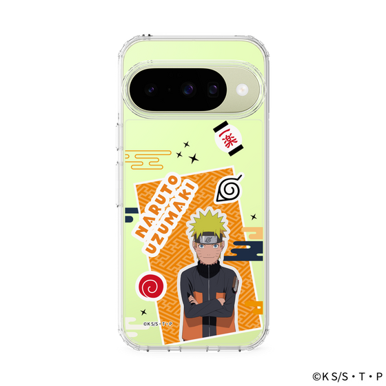 スリムプロテクションケース［ NARUTO -ナルト- 疾風伝 - ステッカー - うずまきナルト ］