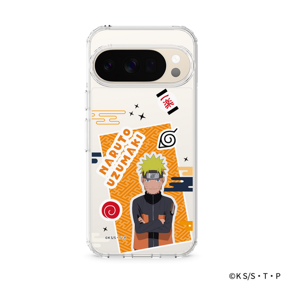 スリムプロテクションケース［ NARUTO-ナルト- 疾風伝 - ステッカー - うずまきナルト ］