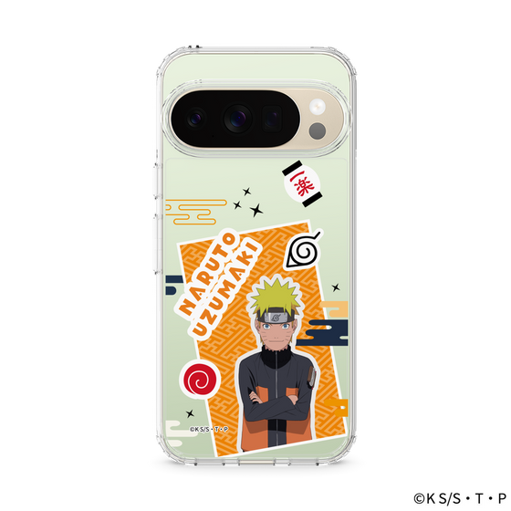 スリムプロテクションケース［ NARUTO -ナルト- 疾風伝 - ステッカー - うずまきナルト ］