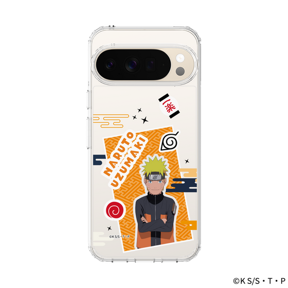スリムプロテクションケース［ NARUTO-ナルト- 疾風伝 - ステッカー - うずまきナルト ］