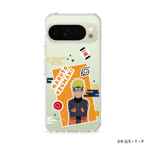スリムプロテクションケース［ NARUTO -ナルト- 疾風伝 - ステッカー - うずまきナルト ］