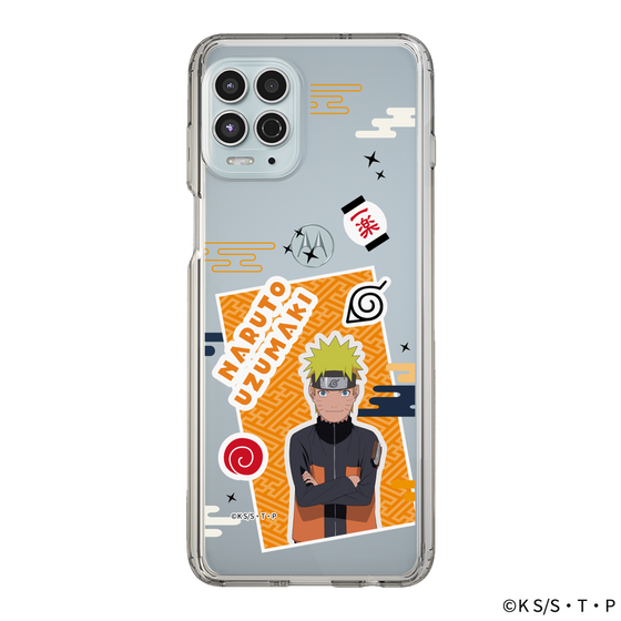 スリムプロテクションケース［ NARUTO-ナルト- 疾風伝 - ステッカー - うずまきナルト ］