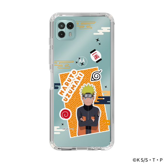 スリムプロテクションケース［ NARUTO-ナルト- 疾風伝 - ステッカー - うずまきナルト ］