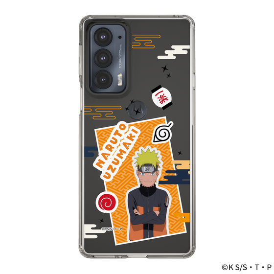 スリムプロテクションケース［ NARUTO-ナルト- 疾風伝 - ステッカー - うずまきナルト ］