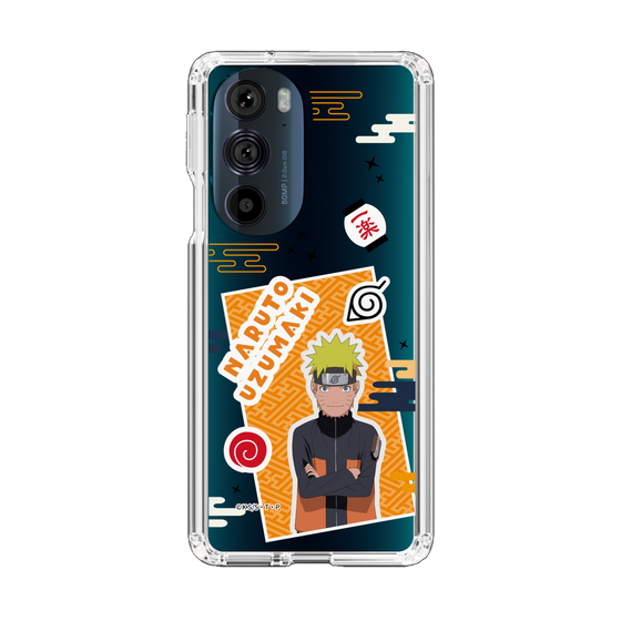 スリムプロテクションケース［ NARUTO -ナルト- 疾風伝 - ステッカー - うずまきナルト ］