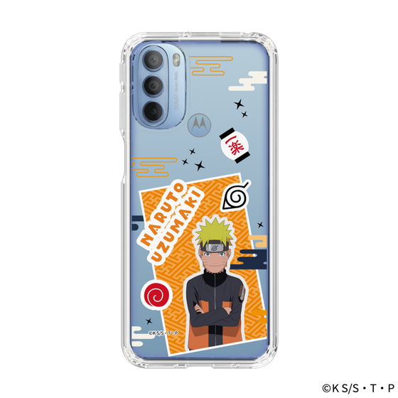 スリムプロテクションケース［ NARUTO-ナルト- 疾風伝 - ステッカー - うずまきナルト ］