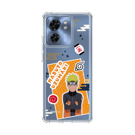 スリムプロテクションケース［ NARUTO -ナルト- 疾風伝 - ステッカー - うずまきナルト ］