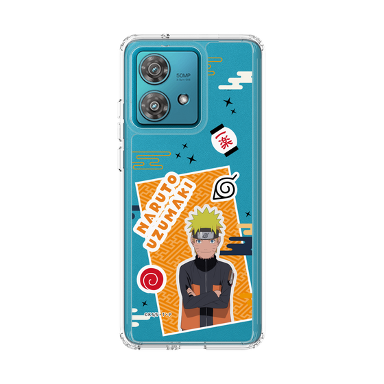 スリムプロテクションケース［ NARUTO -ナルト- 疾風伝 - ステッカー - うずまきナルト ］