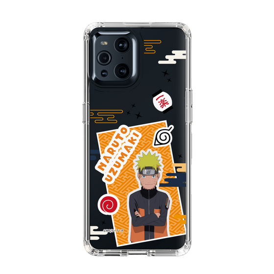 スリムプロテクションケース［ NARUTO -ナルト- 疾風伝 - ステッカー - うずまきナルト ］