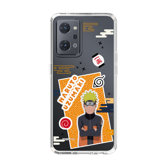 スリムプロテクションケース［ NARUTO -ナルト- 疾風伝 - ステッカー - うずまきナルト ］