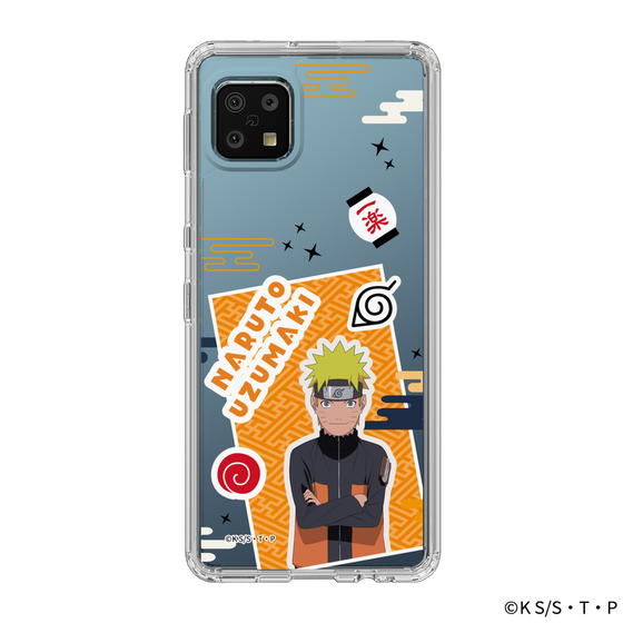 スリムプロテクションケース［ NARUTO-ナルト- 疾風伝 - ステッカー - うずまきナルト ］