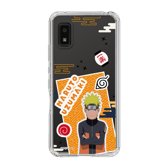 スリムプロテクションケース［ NARUTO -ナルト- 疾風伝 - ステッカー - うずまきナルト ］