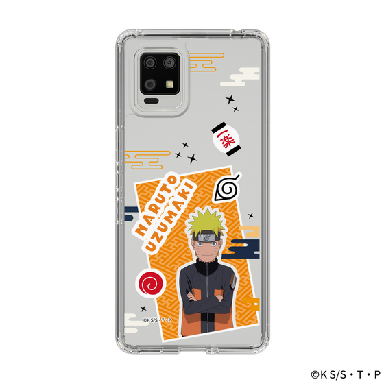 スリムプロテクションケース［ NARUTO-ナルト- 疾風伝 - ステッカー - うずまきナルト ］
