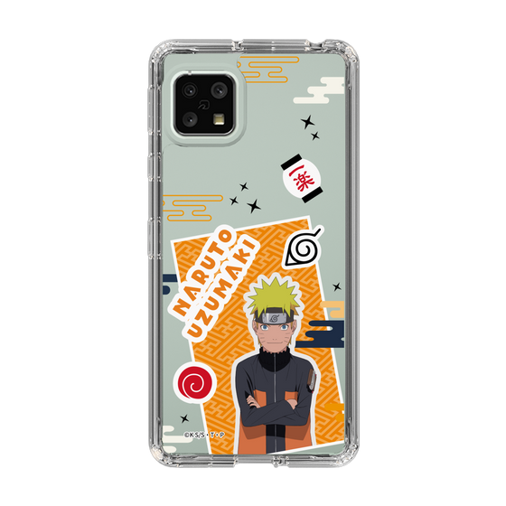 スリムプロテクションケース［ NARUTO -ナルト- 疾風伝 - ステッカー - うずまきナルト ］
