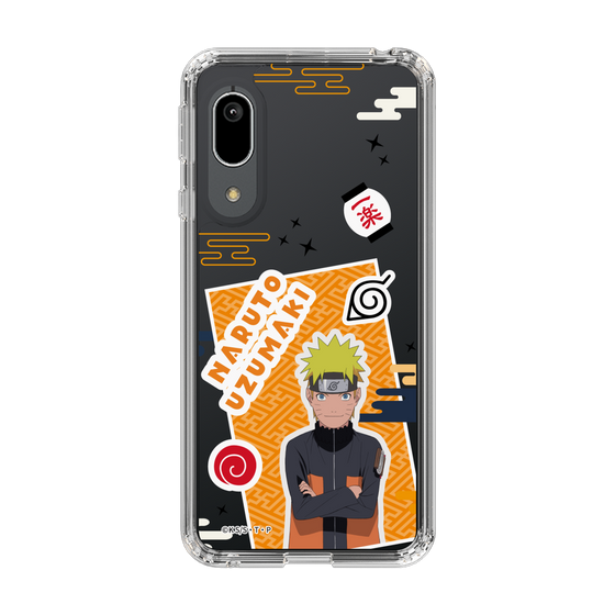 スリムプロテクションケース［ NARUTO -ナルト- 疾風伝 - ステッカー - うずまきナルト ］