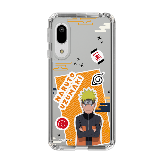 スリムプロテクションケース［ NARUTO -ナルト- 疾風伝 - ステッカー - うずまきナルト ］