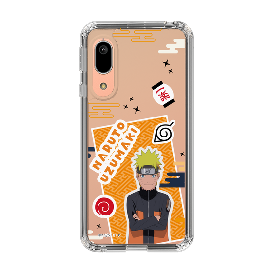 スリムプロテクションケース［ NARUTO -ナルト- 疾風伝 - ステッカー - うずまきナルト ］