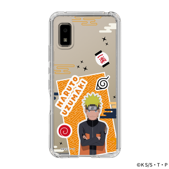 スリムプロテクションケース［ NARUTO-ナルト- 疾風伝 - ステッカー - うずまきナルト ］