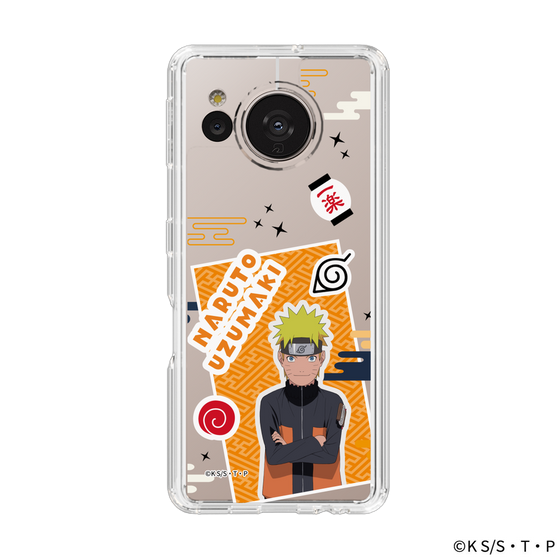スリムプロテクションケース［ NARUTO-ナルト- 疾風伝 - ステッカー - うずまきナルト ］