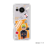 スリムプロテクションケース［ NARUTO -ナルト- 疾風伝 - ステッカー - うずまきナルト ］