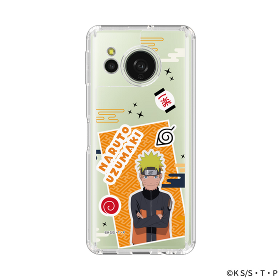 スリムプロテクションケース［ NARUTO -ナルト- 疾風伝 - ステッカー - うずまきナルト ］