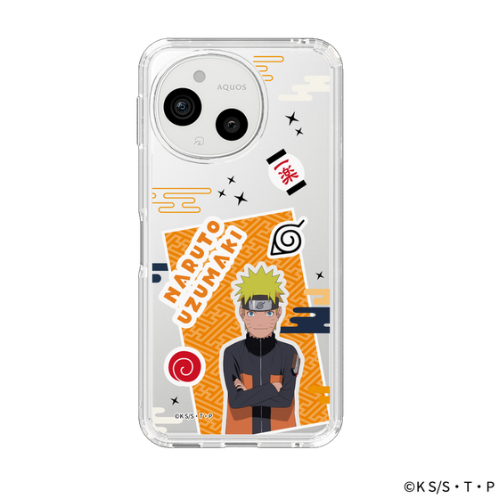 スリムプロテクションケース［ NARUTO-ナルト- 疾風伝 - ステッカー - うずまきナルト ］