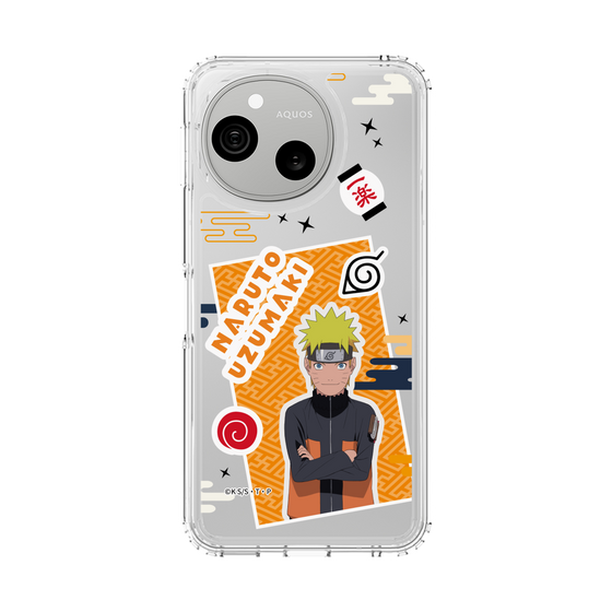 スリムプロテクションケース［ NARUTO -ナルト- 疾風伝 - ステッカー - うずまきナルト ］