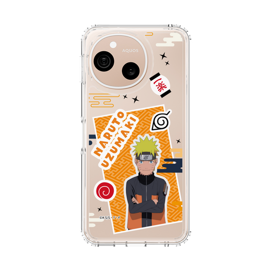 スリムプロテクションケース［ NARUTO -ナルト- 疾風伝 - ステッカー - うずまきナルト ］