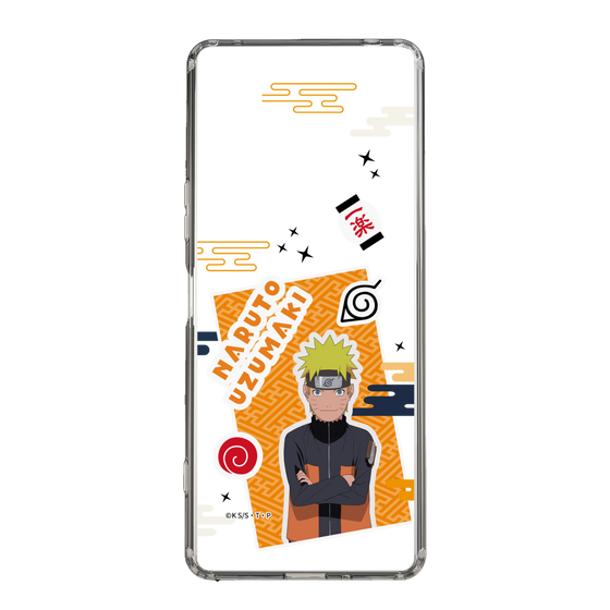 スリムプロテクションケース［ NARUTO -ナルト- 疾風伝 - ステッカー - うずまきナルト ］
