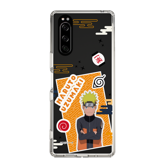 スリムプロテクションケース［ NARUTO -ナルト- 疾風伝 - ステッカー - うずまきナルト ］
