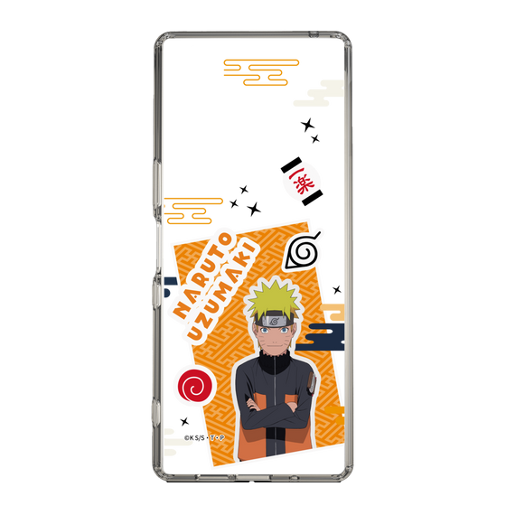 スリムプロテクションケース［ NARUTO -ナルト- 疾風伝 - ステッカー - うずまきナルト ］