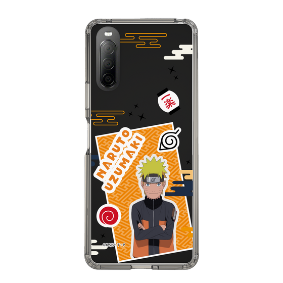 スリムプロテクションケース［ NARUTO -ナルト- 疾風伝 - ステッカー - うずまきナルト ］