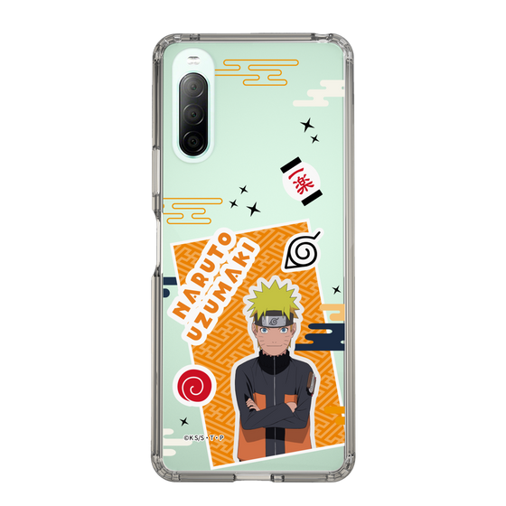 スリムプロテクションケース［ NARUTO -ナルト- 疾風伝 - ステッカー - うずまきナルト ］