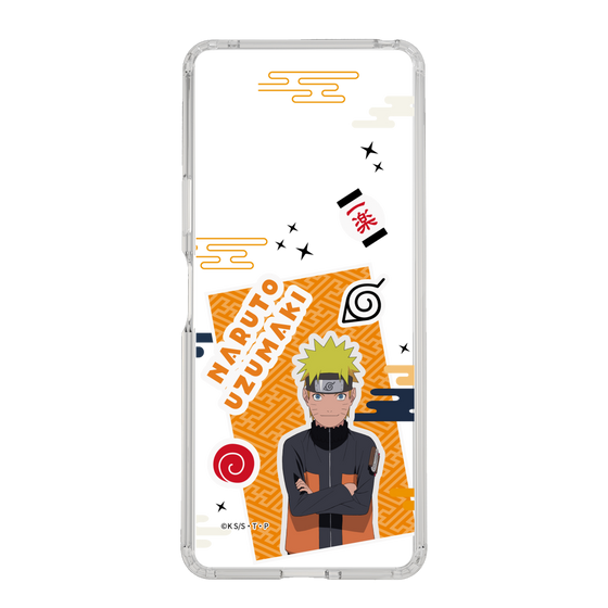 スリムプロテクションケース［ NARUTO -ナルト- 疾風伝 - ステッカー - うずまきナルト ］
