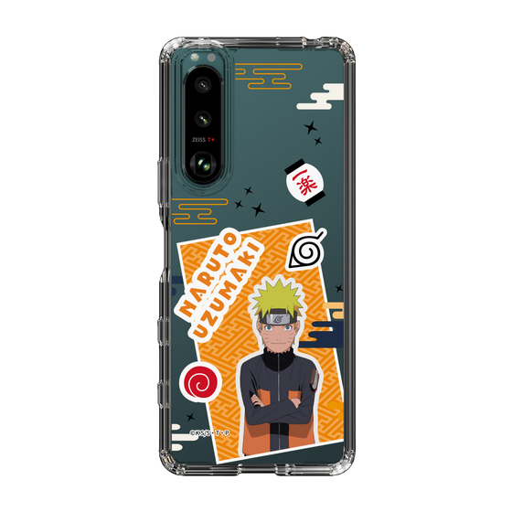 スリムプロテクションケース［ NARUTO -ナルト- 疾風伝 - ステッカー - うずまきナルト ］