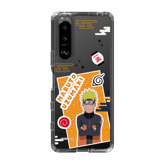スリムプロテクションケース［ NARUTO -ナルト- 疾風伝 - ステッカー - うずまきナルト ］