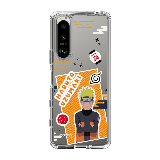スリムプロテクションケース［ NARUTO -ナルト- 疾風伝 - ステッカー - うずまきナルト ］