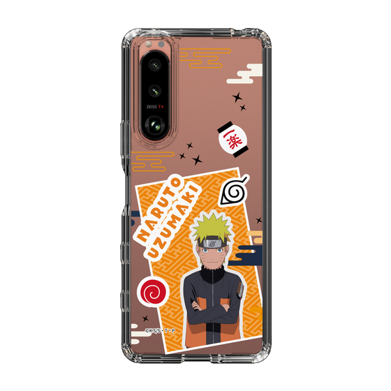 スリムプロテクションケース［ NARUTO -ナルト- 疾風伝 - ステッカー - うずまきナルト ］