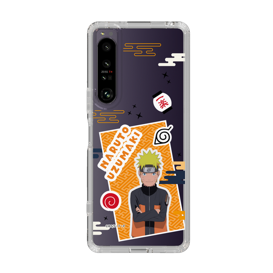 スリムプロテクションケース［ NARUTO -ナルト- 疾風伝 - ステッカー - うずまきナルト ］