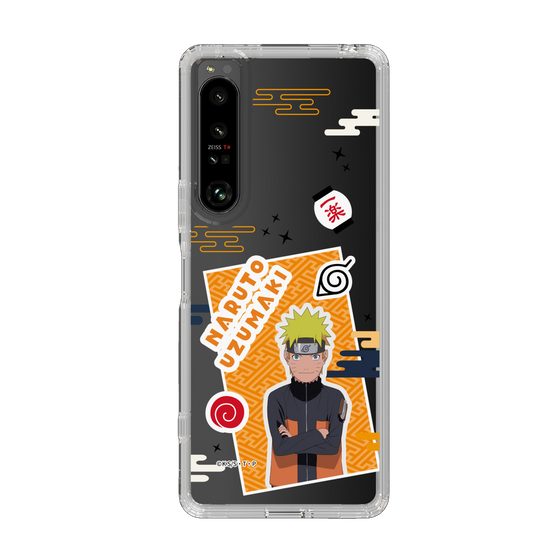 スリムプロテクションケース［ NARUTO -ナルト- 疾風伝 - ステッカー - うずまきナルト ］