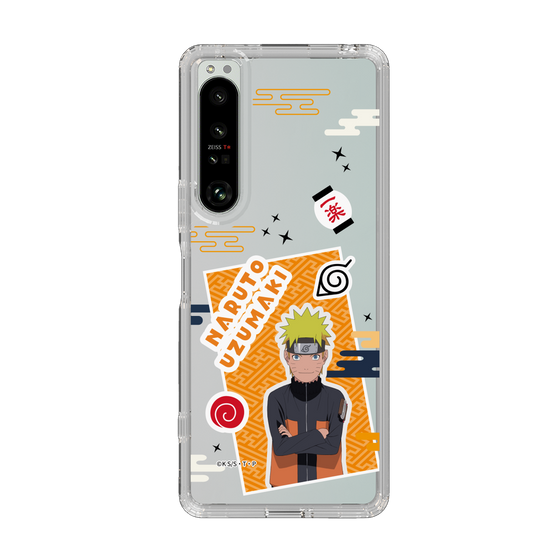 スリムプロテクションケース［ NARUTO -ナルト- 疾風伝 - ステッカー - うずまきナルト ］