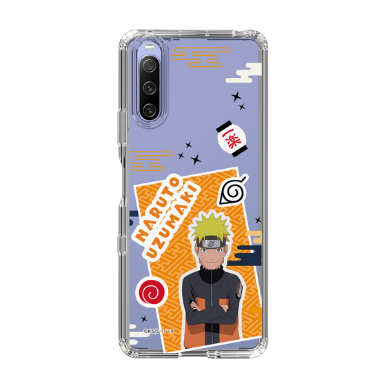 スリムプロテクションケース［ NARUTO -ナルト- 疾風伝 - ステッカー - うずまきナルト ］